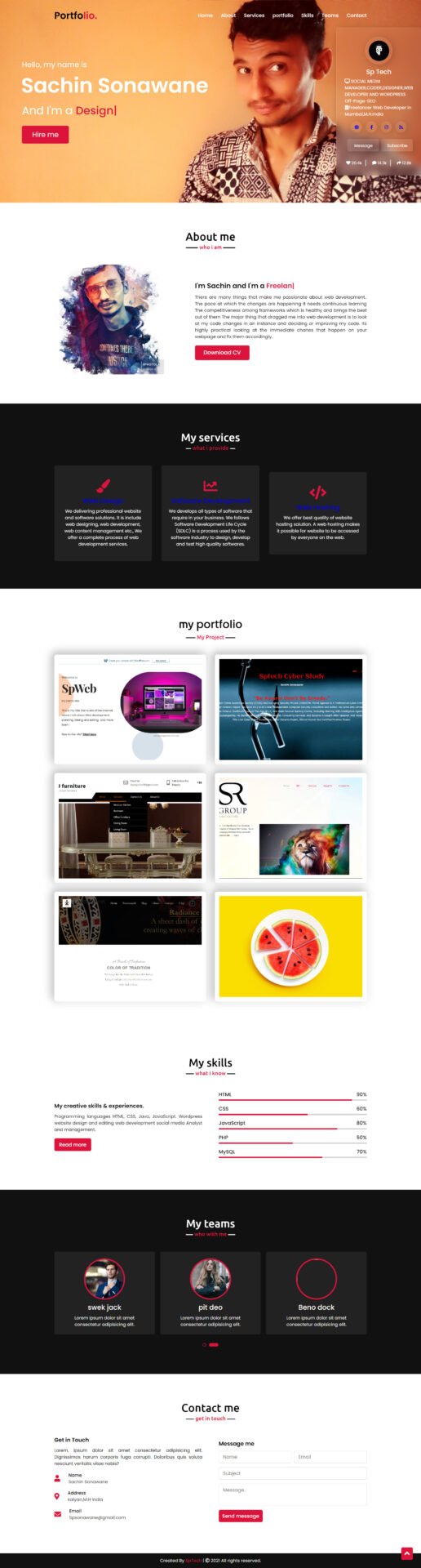 3-Sachin-OneDrive-All-HTML-Web-Responsive-Portfolio